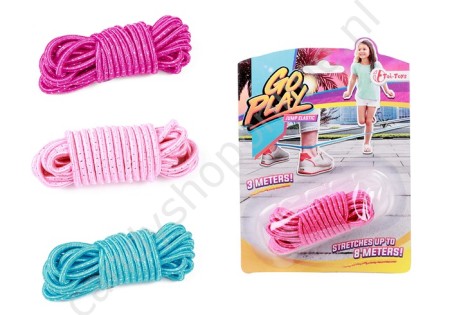  Go Play Spring Elastiek assorti 12x16cm met snoepzak