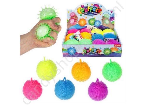Pufferz Ball Foam met snoepzak