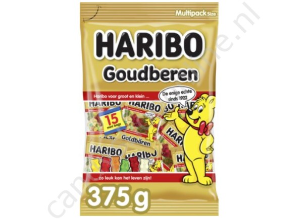 Haribo Goudberen Multipack (15pcs) 375 gram