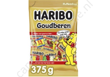 Haribo Goudberen Multipack (15pcs) 375 gram
