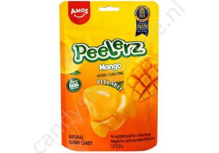 Amos Peelerz Gummy Mango 65g.