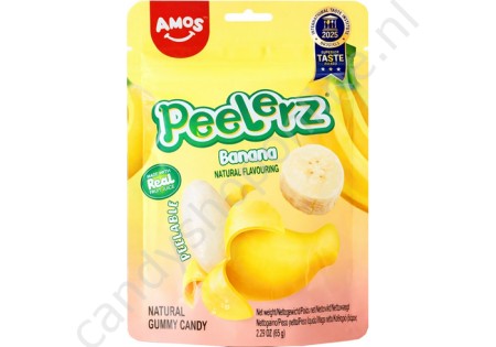 Amos Peelerz Gummy Banana 65g.