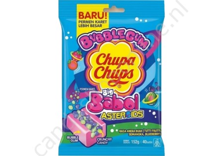 ChupaChups Bubble Gum Big Babol Asteroids ±40pcs.152gr.