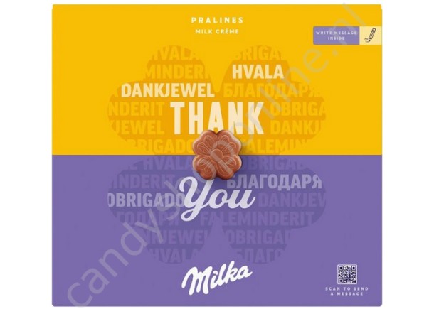 Milka Thank You Chocolade Pralines 110 gram