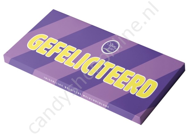 Wensreep Voor Jou Gefeliciteerd 70gr. (paarse streep)