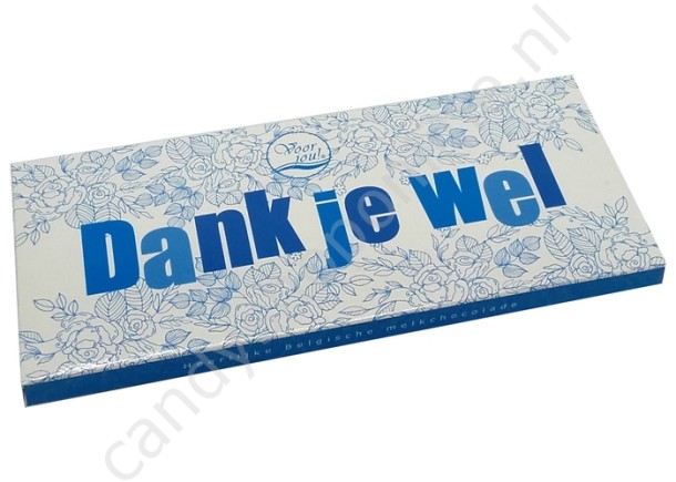 Wensreep Voor Jou Dank je wel 70gr. (bloemmotief)