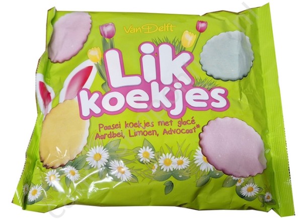 Van Delft Lik koekjes 200gr.