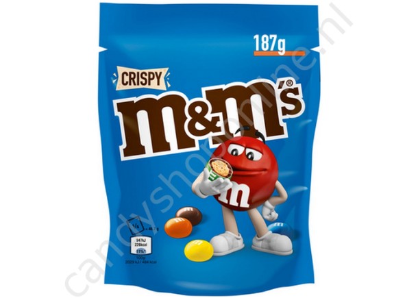 M&M's Crispy 187 gram