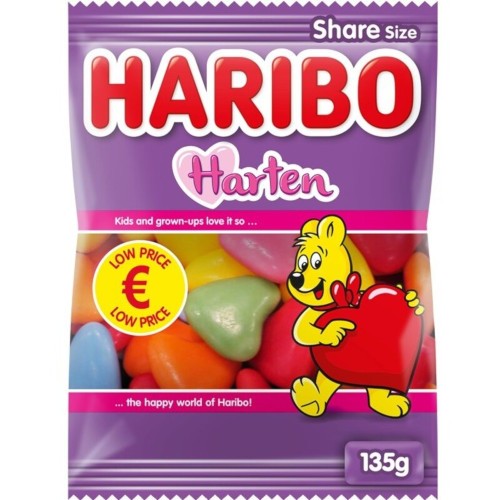 Haribo Harten 135 gram