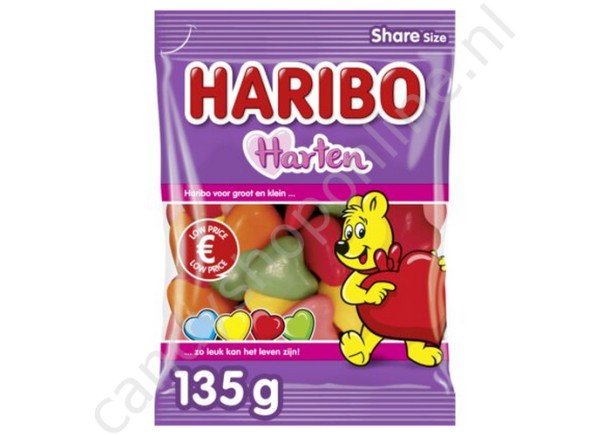Haribo Harten 135 gram