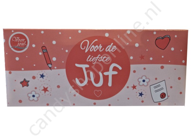 Wensreep Voor de liefste Juf 70gr.
