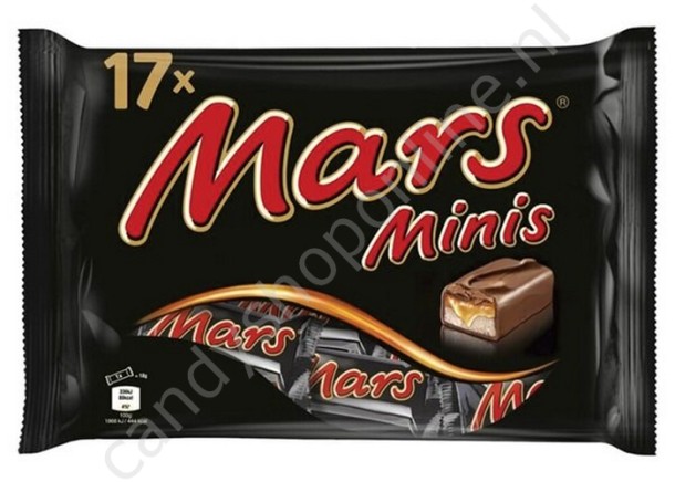 Mars Mini's 333 gram 17pcs.