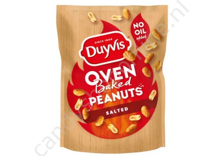 Duyvis Oven Baked Peanuts Salted 225gr.
