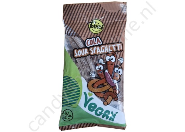 Tobies Sour Spaghetti Cola 150gr.