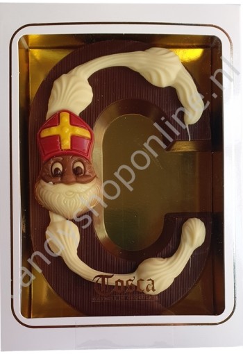 Tosca Luxe Chocoladeletter C Puur