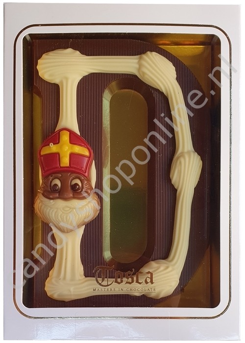Tosca Luxe Chocoladeletter D Puur