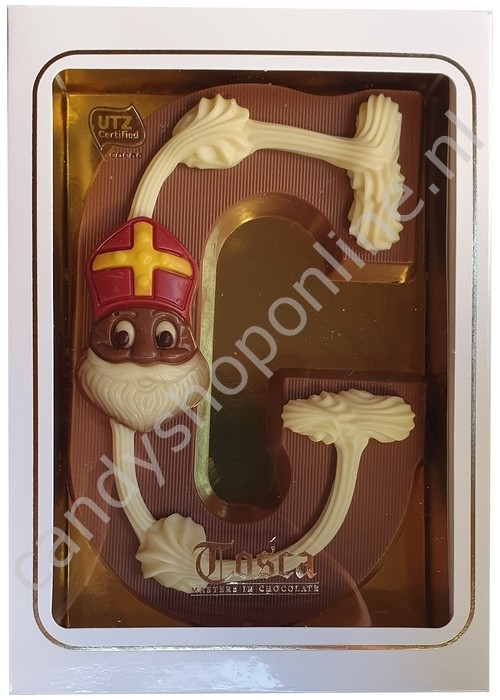 Tosca Luxe Chocoladeletter G Melk
