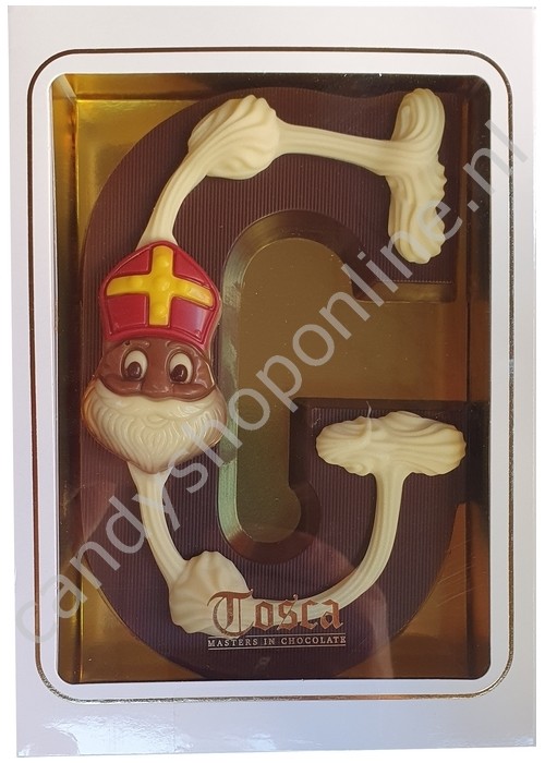 Tosca Luxe Chocoladeletter G Puur