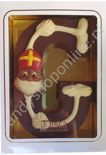 Tosca Luxe Chocoladeletter G Puur