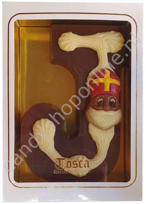 Tosca Luxe Chocoladeletter J Puur
