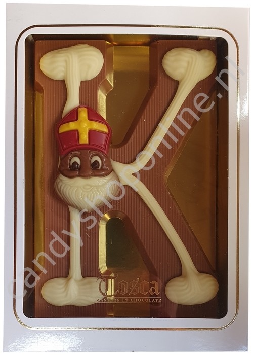 Tosca Luxe Chocoladeletter K Melk