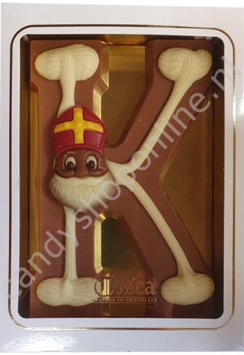 Tosca Luxe Chocoladeletter K Melk