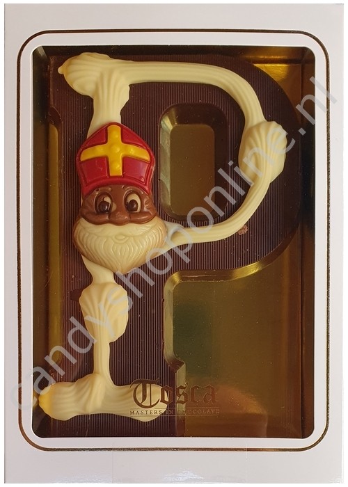 Tosca Luxe Chocoladeletter P Puur