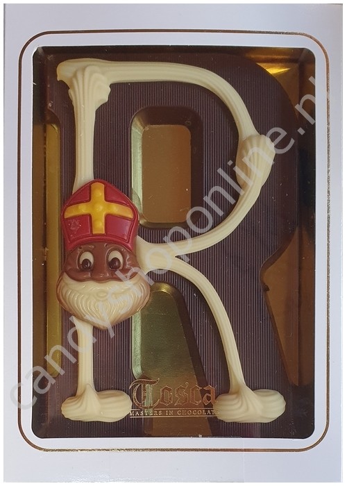 Tosca Luxe Chocoladeletter R Puur