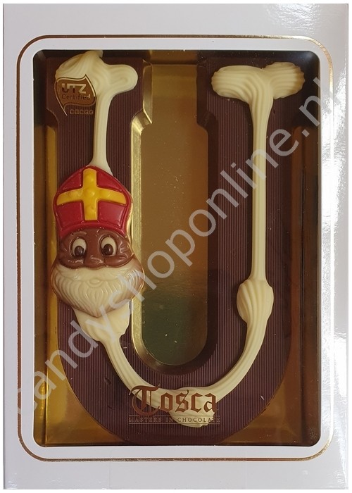 Tosca Luxe Chocoladeletter U Puur