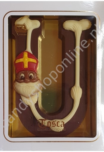 Tosca Luxe Chocoladeletter U Puur