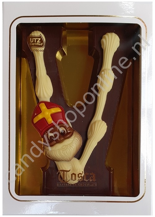 Tosca Luxe Chocoladeletter V Puur