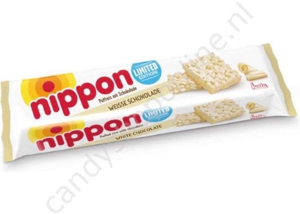 Nippon Witte Chocolade rijstwafel 200gr.