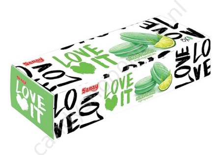 Sanay Love it Lime cream biscuits 88gr.