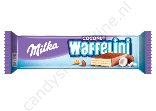 Milka Waffelini Coconut 31gram 3 stuks