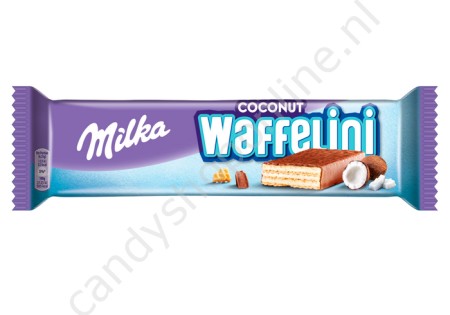 Milka Waffelini Coconut 31gram 3 stuks