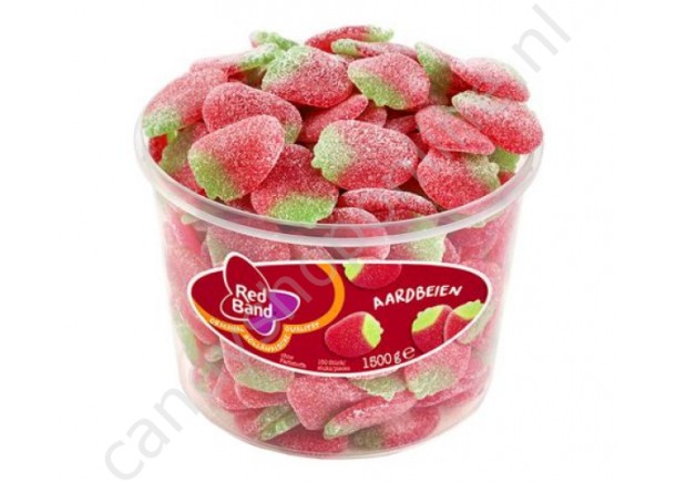 RedBand Silo Aardbeien gesuikerd 150st. 1500gr.