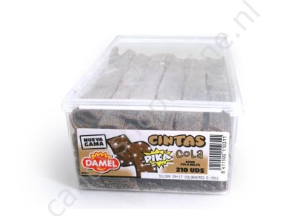 Damel Zure Matjes Cola Box 210 stuks