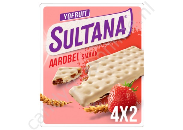 Sultana Yofruit Aardbei 178gr. 5x2pcs.