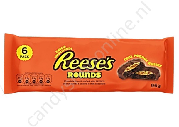 Reese's Peanut Butter Cups 6pck, 96gr.