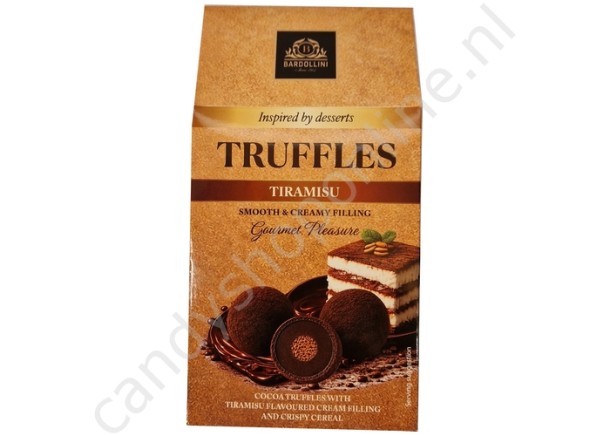 Bardollini Truffles Tiramisu 100 gram