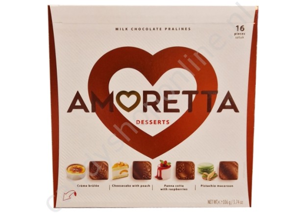 Amoretta Desserts 16pcs. 106 gram