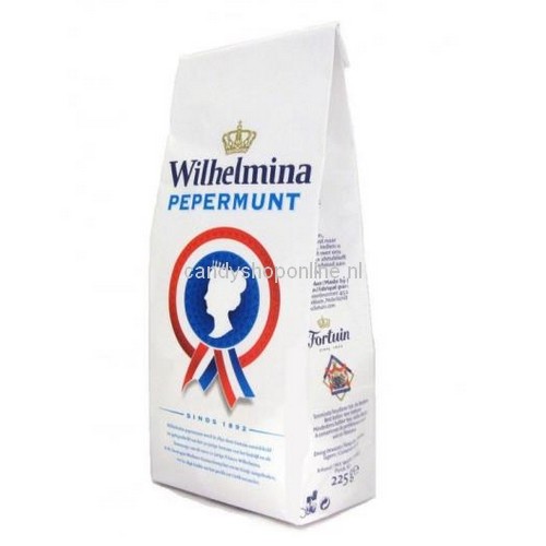 Wilhelmina Pepermunt bag 200 gram