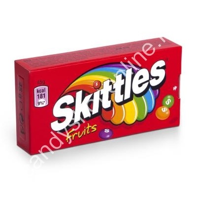 Skittles Box Fruit 45gr.