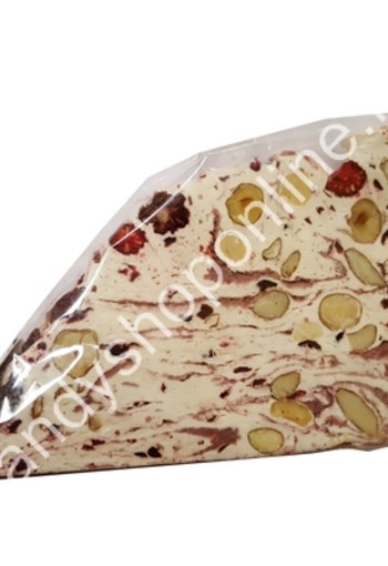 Quaranta Part Soft Nougat Almonds/Hazelnuts/Berries ±165gr.