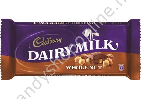 Cadbury Dairy Milk Whole Nut 120 gram