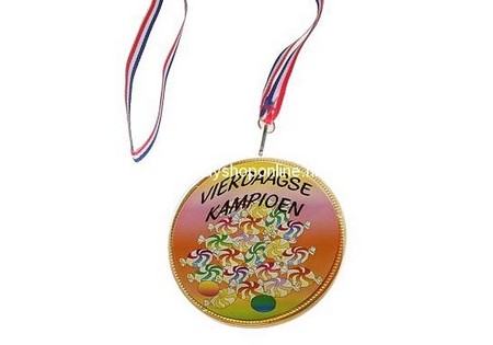 Chocolade Medaille Vierdaagse Kampioen