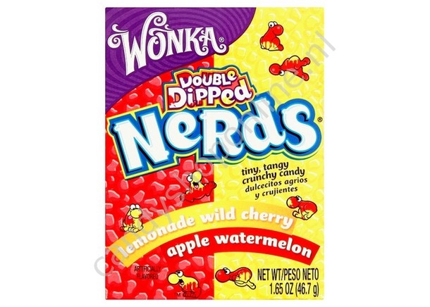 Wonka Nerds cherry apple watermelon 46gr.