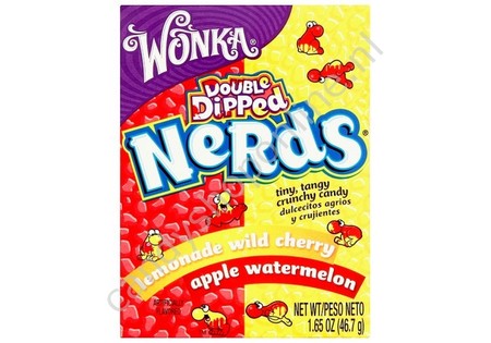 Wonka Nerds cherry apple watermelon 46gr.