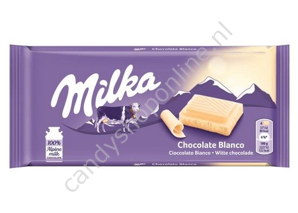 Milka Wit 100 gram