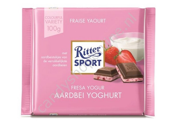 Rittersport strawberry yogurt